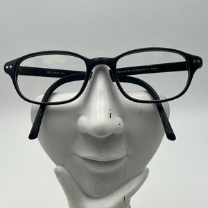 Vintage Bellagio 676 Black Oval Sunglasses Frames